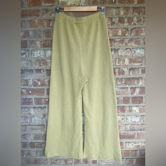 Free People Beach Hailee Waffle Stitch Wide Leg Pants🖤 - Picture 8 of 13